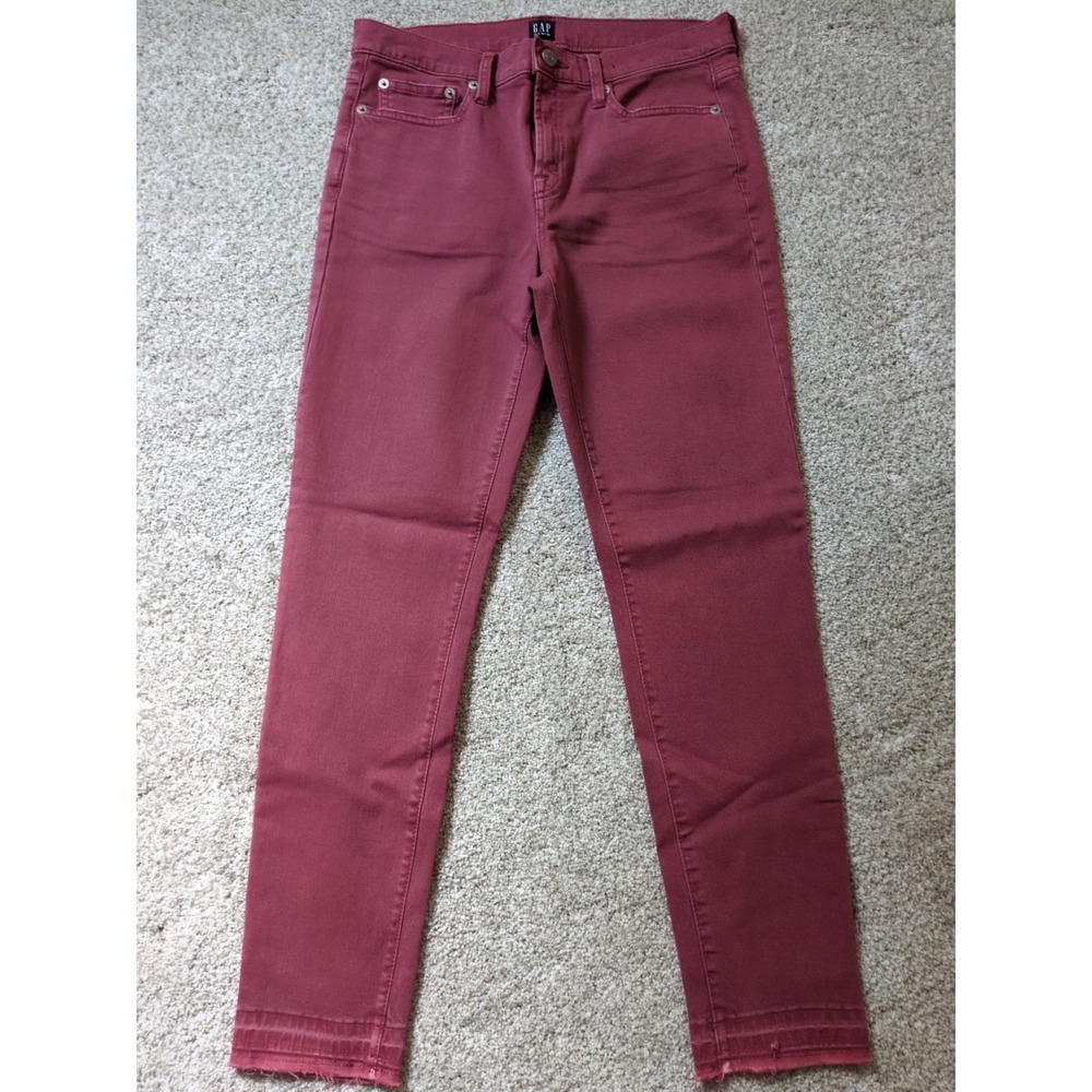 Gap Denim Women's Red 28R Skinny